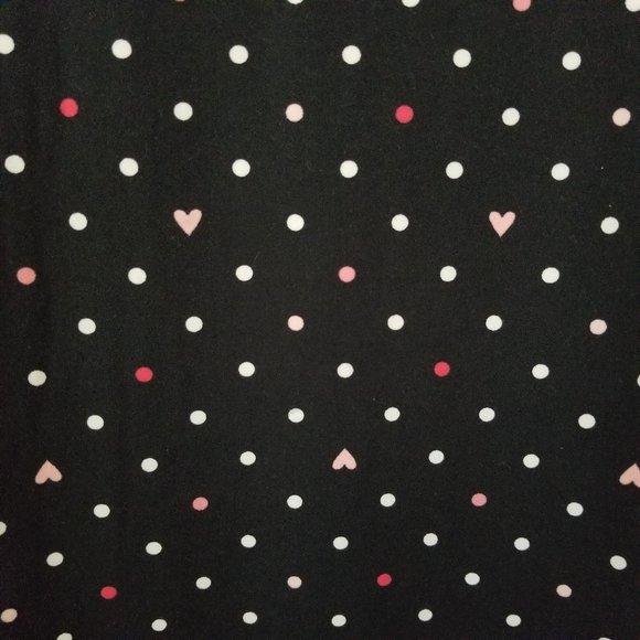 Croft & Barrow Long Sleeve Heart Henley Sleepshirt Pajamas Plus Size 3X - Picture 6 of 11